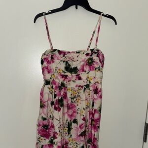 Floral Spaghetti Strap Dress A&F